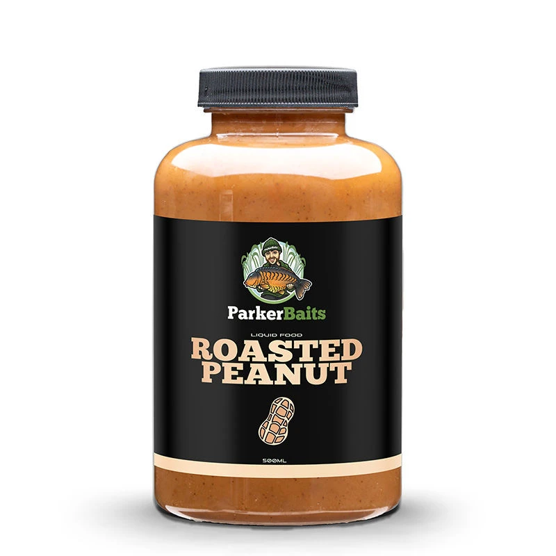 Parker Baits Roasted Peanut Liquid Food 500ml
